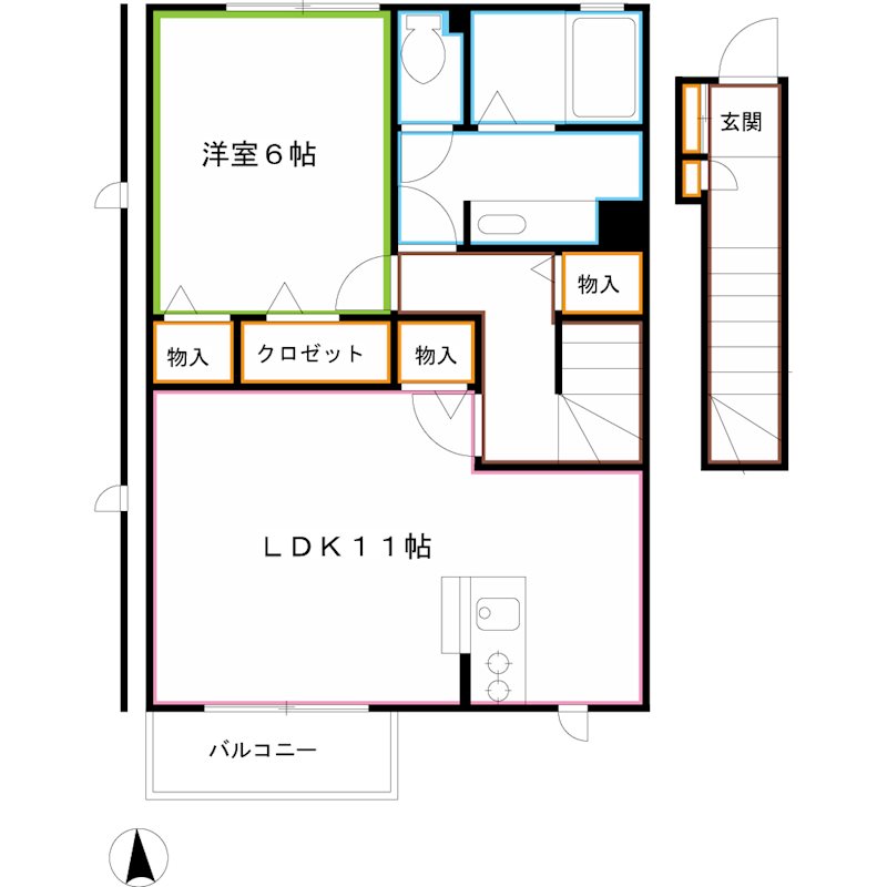 サンセール 間取り