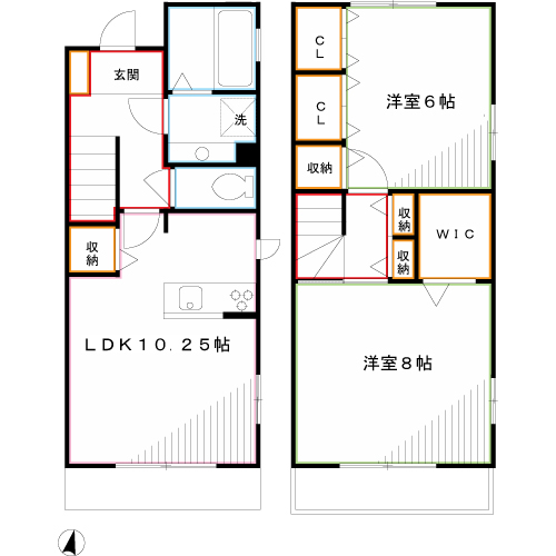 ソレイユ・ルヴァンＤ  間取り