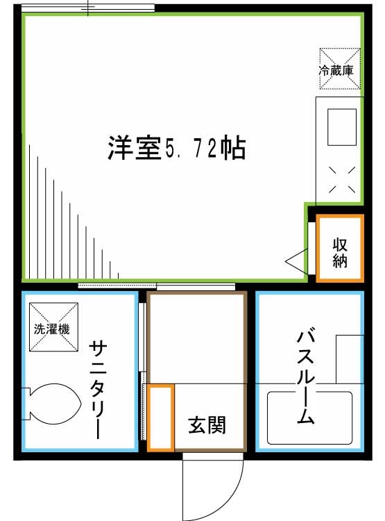 フェリーチェ上井草A 間取り