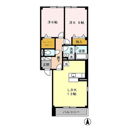 メゾン欅 間取り