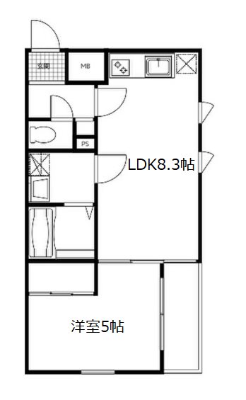 サンヴィレッジ33  間取り