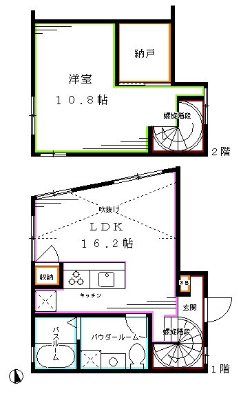 ロシェ  間取り