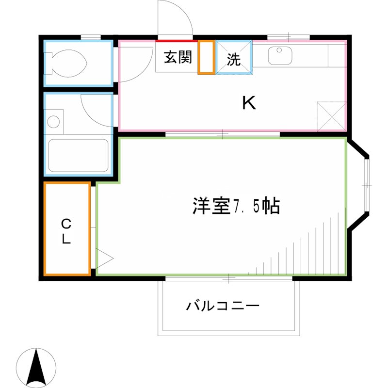 ロジェ　シャンドール 間取り