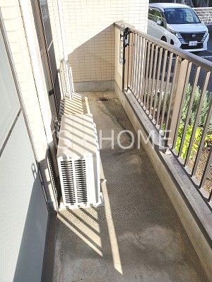 コーポハイブリッジ ベランダ