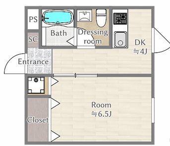 ensoleille 間取り