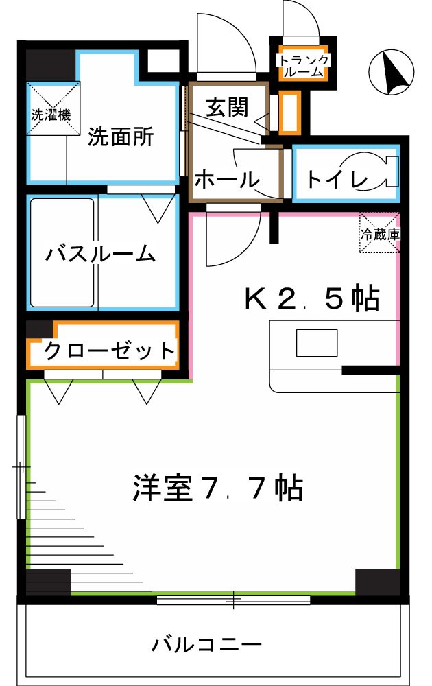 Ｋ・Ｏレーベン  間取り