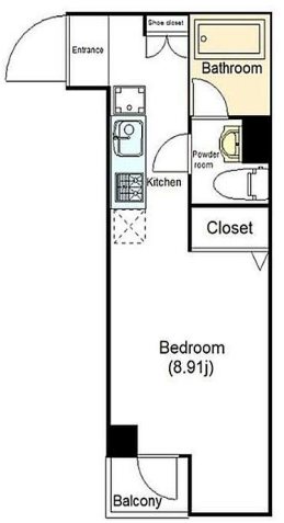 ドルチェ荻窪・壱番館 間取り