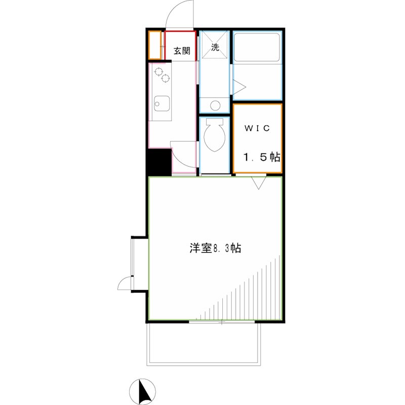 チェリーハイツ 間取り