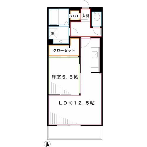 Avancer Akane  間取り