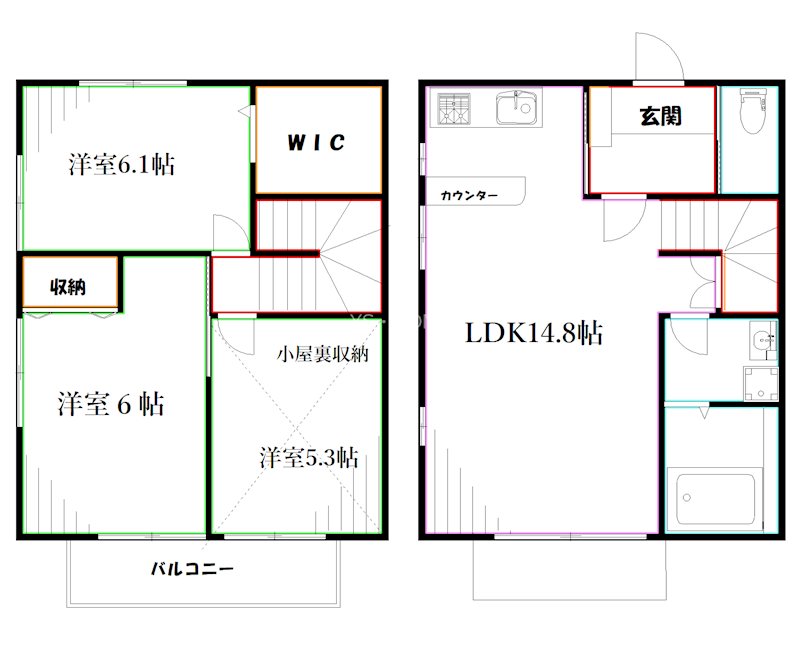 パークレジデンス三鷹　      間取り
