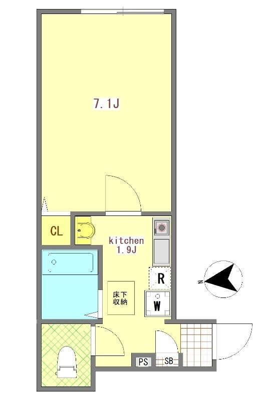 バーミープレイス武蔵境 間取り