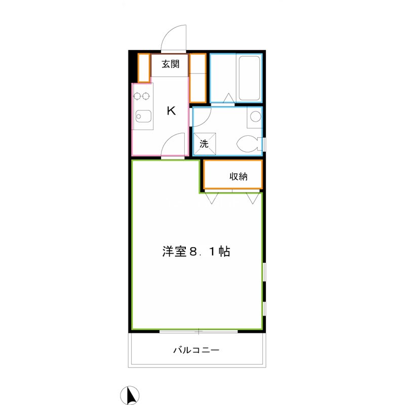 ルーブル吉祥寺南 間取り