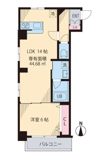 ビイルーム中野 間取り