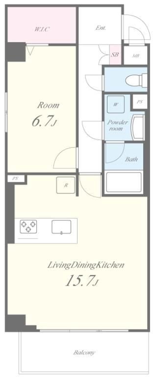 SAパームレジデンス 間取り