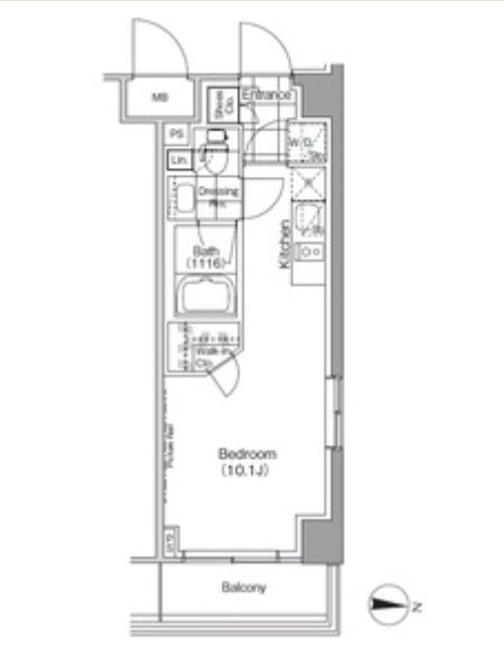 ザ・パークハビオ高円寺 間取り