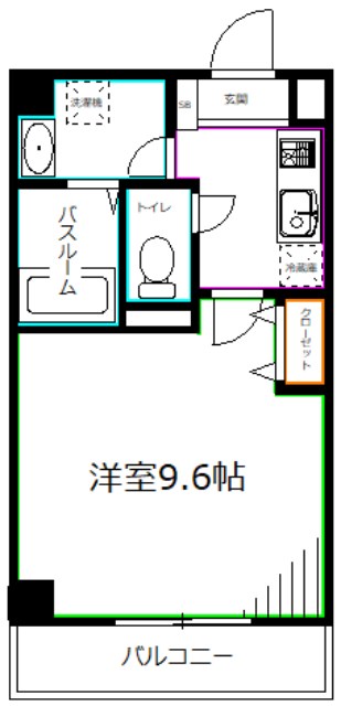 ハイブリッジ荻窪 間取り