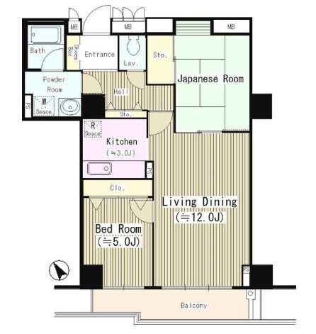 ハイエスト荻窪 間取り