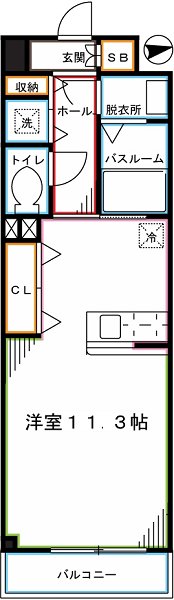 ビュークレスト小金井 間取り