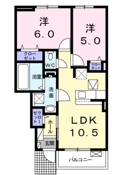 フランカーサⅡ  間取り