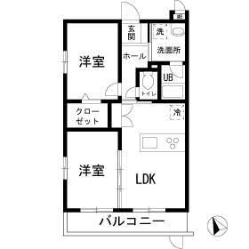 ジェメリフェリオ武蔵野 N 間取り