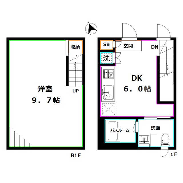KDXレジデンス吉祥寺 間取り