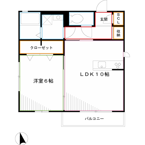 メゾンみつわ 間取り