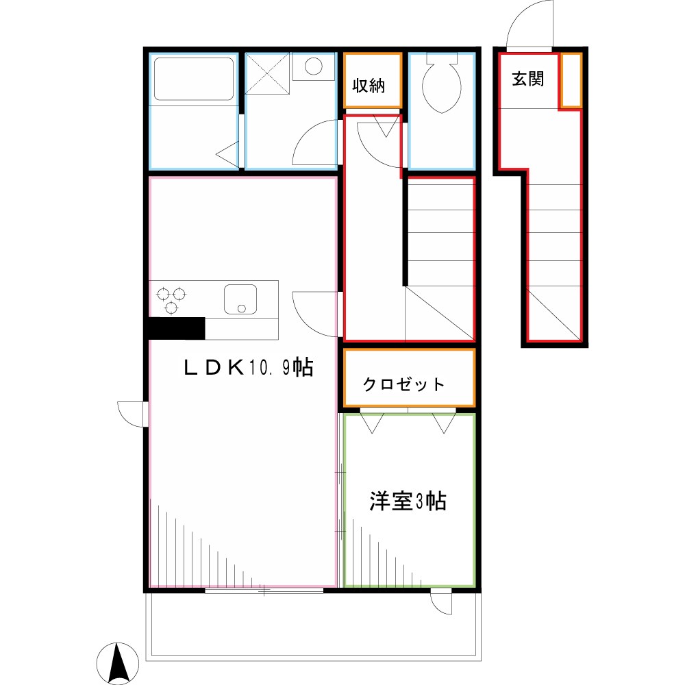 カサ・ベルデ 間取り