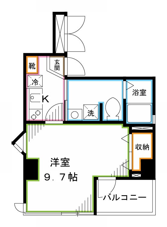 ラ・ヴィオレ東中野 間取り
