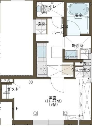 Central243 間取り