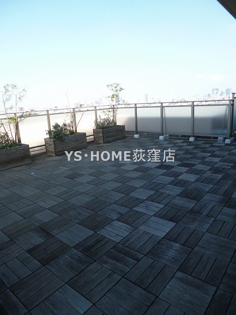 クリオレミントンハウス阿佐ヶ谷 ベランダ