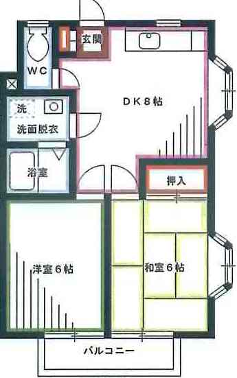 ヴィラ雅 間取り