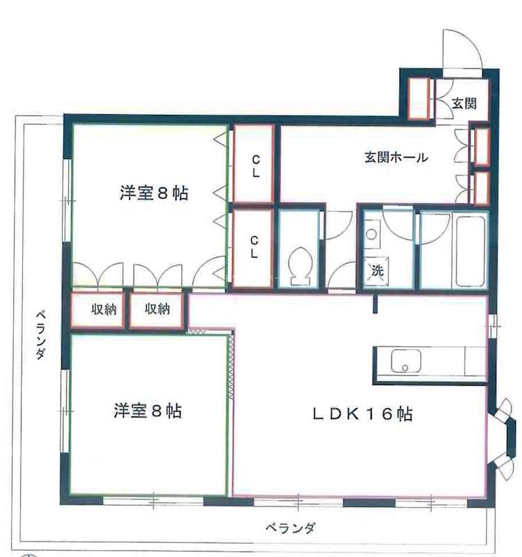 住吉ビル 間取り