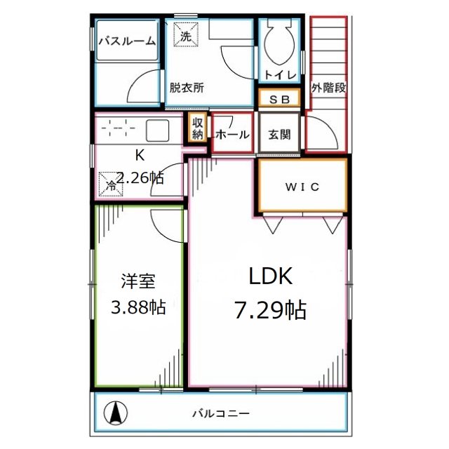 パレスステージ小平 間取り