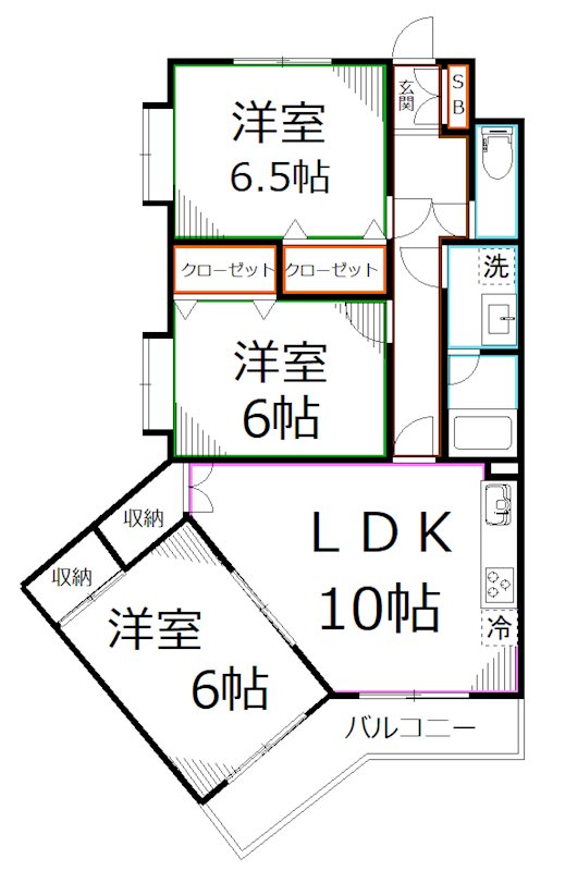 プライムアーバン武蔵小金井 間取り