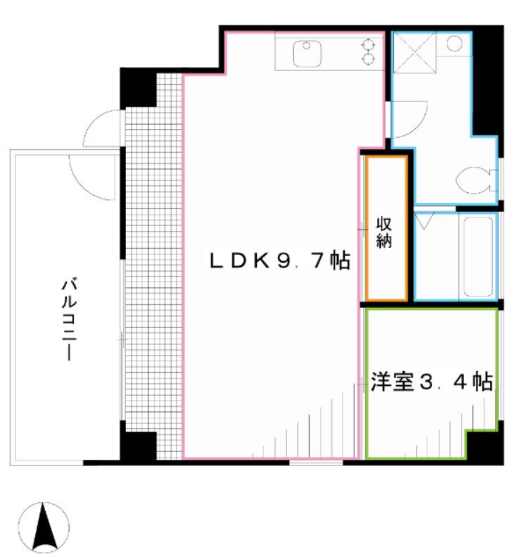 CORPORATE HOUSE K6 間取り