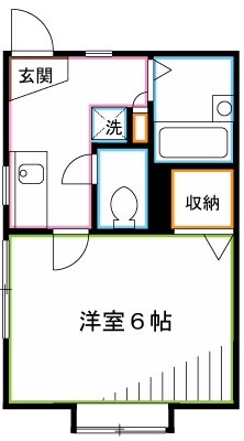 フローリ福島 間取り