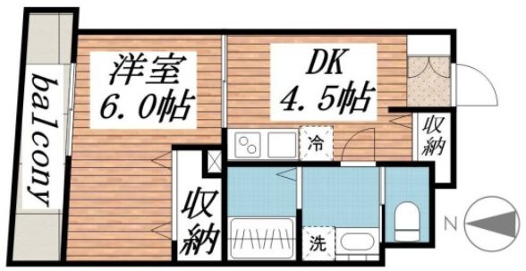 桜山ハイツ 間取り