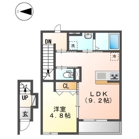 カーサ・フェリーチェ 間取り