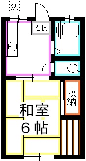仁愛ハイツ 間取り