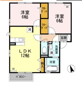 ソル・セレッソ 間取り