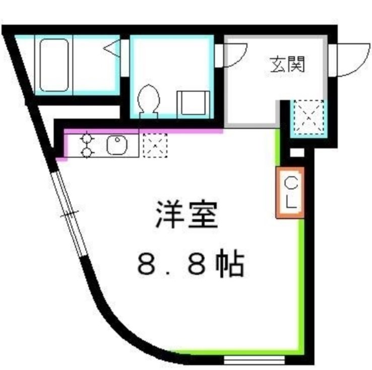 EXAM吉祥寺 間取り