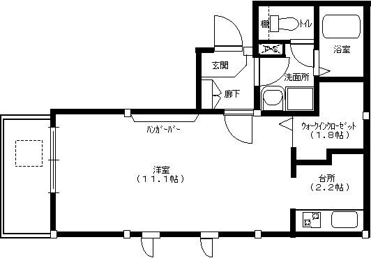 ボヌール高円寺 間取り