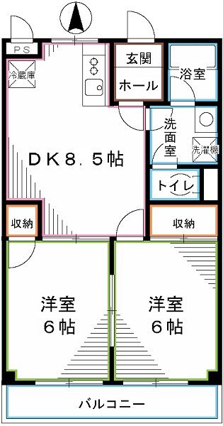 ライムかいぬま 間取り
