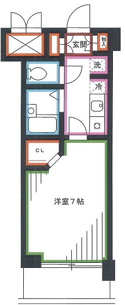 ビイルーム吉祥寺  間取り