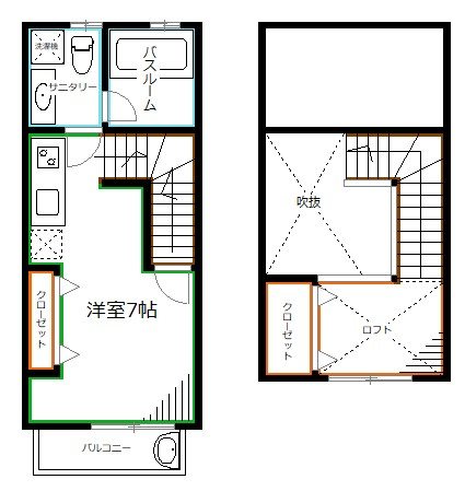クークルブ久我山 間取り