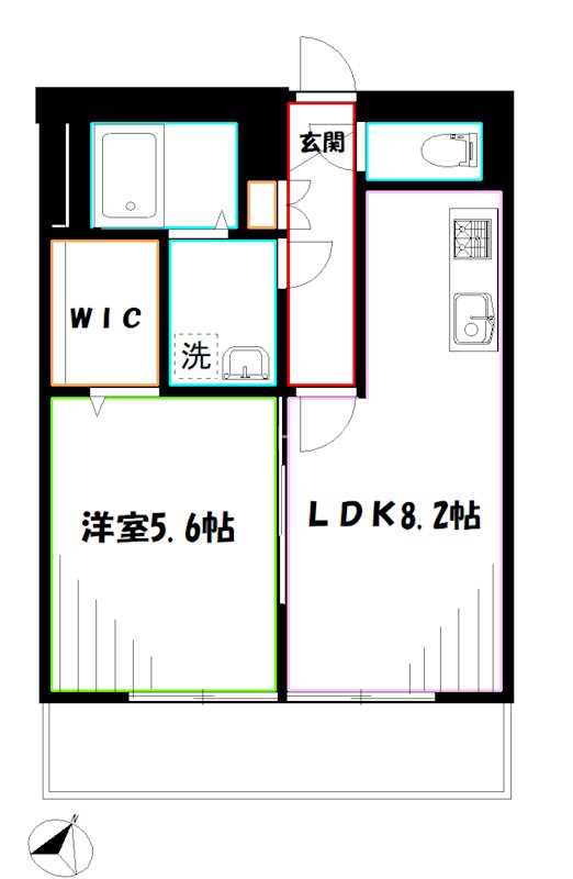 ヴィラけやき 間取り