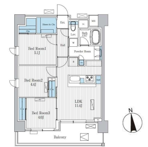 Ｔｅｒｒａ蚕糸の森 間取り