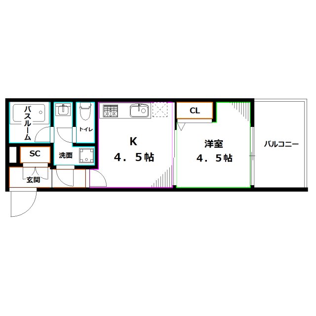 J-ARC吉祥寺 間取り