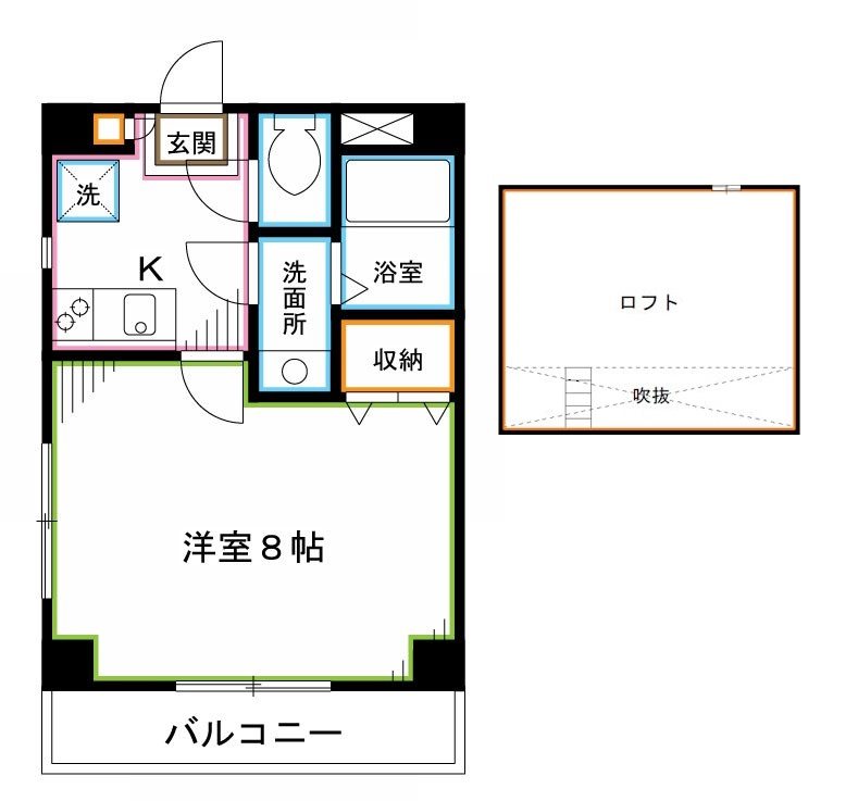 シャンボール中野 間取り