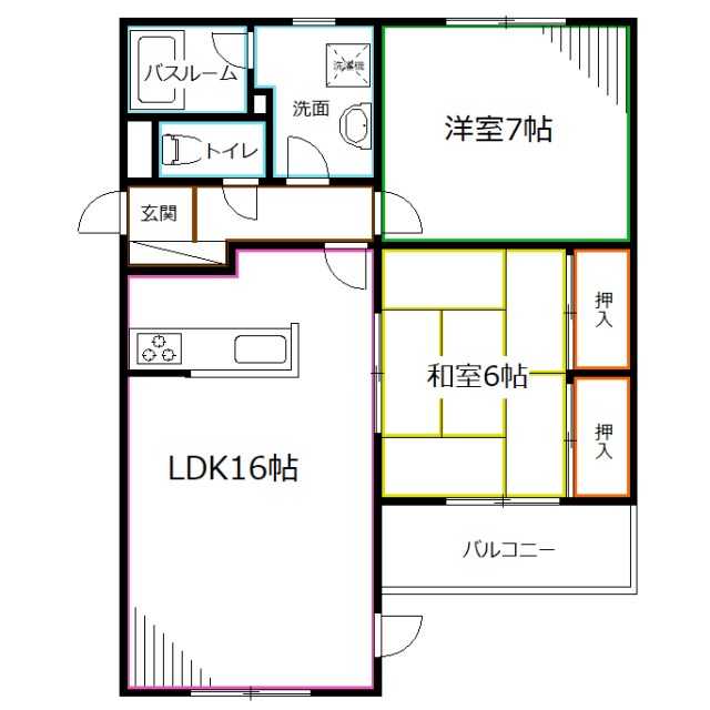 グリーンヒルズ 間取り